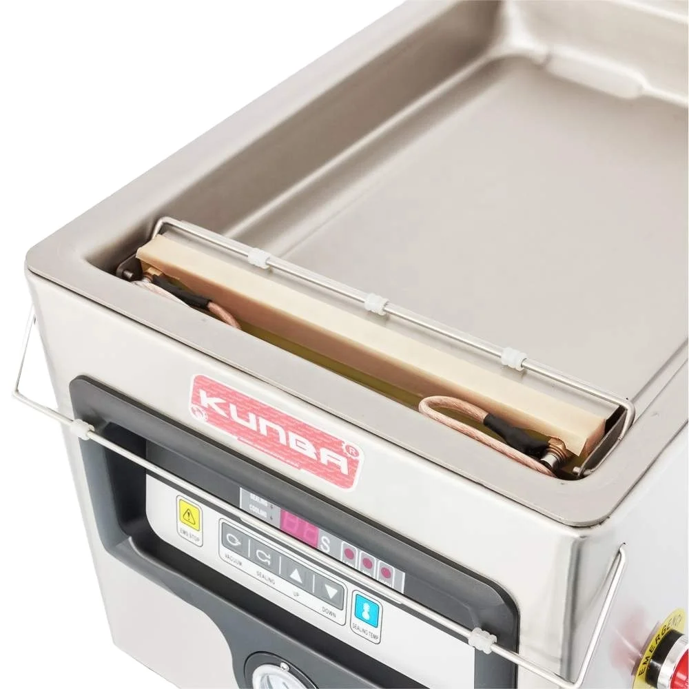 DZ-300 Wenhou Brand Mirror 304 Stainless Steel Vacuum Food Sealer