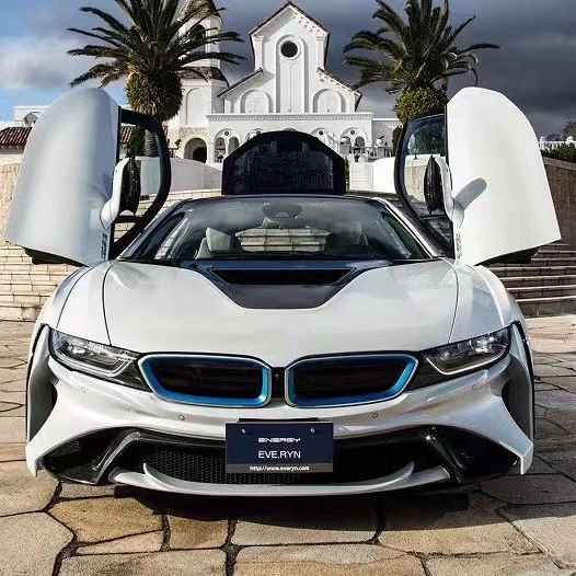 for  i8 body Kit i8 Upgrade top Style Front Lip diffuser Spoiler Wide-body Kit