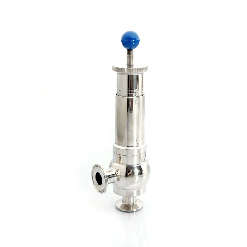 sanitary stainless steel pressure reduce safety relief valve