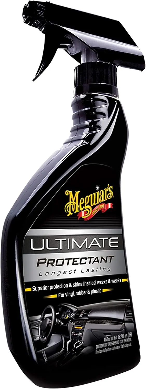 Ultimate Protectant Spray с УФ-техникой — нежирный блеск для салона автомобиля, винил, резины и пластика