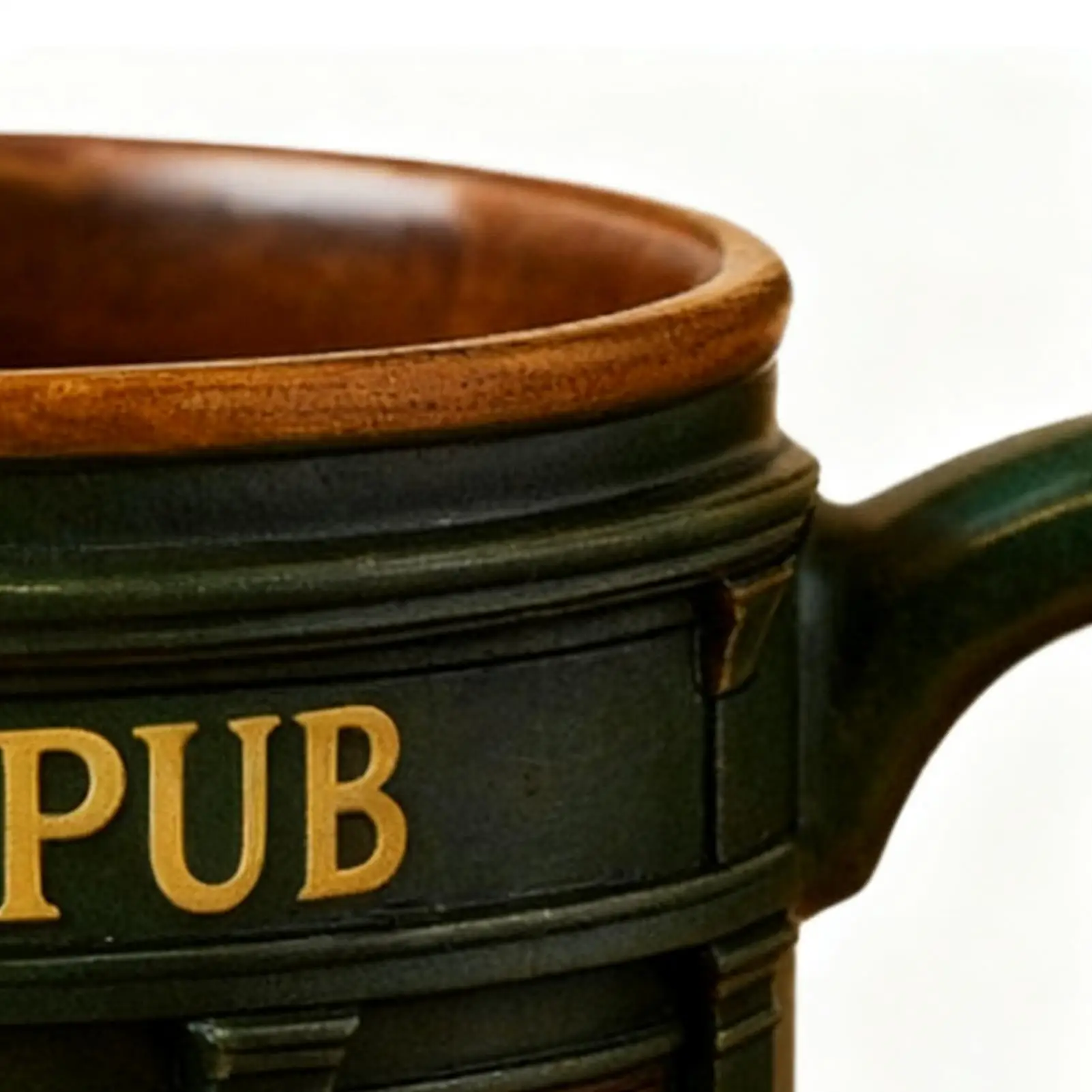 

Novelty Coffee Mugs 3D Vintage Novelty Resin 300ml Irish Pub Tea Mug Coffee Cups For Water Beer Beverage Home Travel Bar St