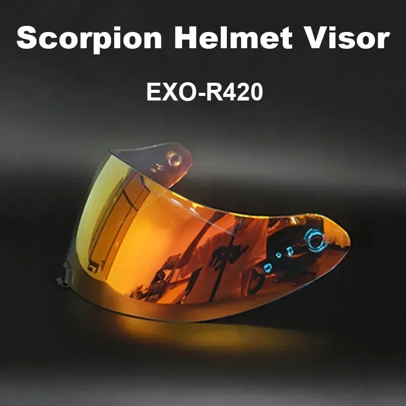 

Capacete SCORPION EXO-R420 Шлем Козырек Щит Линзы Аксессуары для мотоциклов Анфас Шлем Анти-УФ Скорпион EXO-R420 Casco Moto