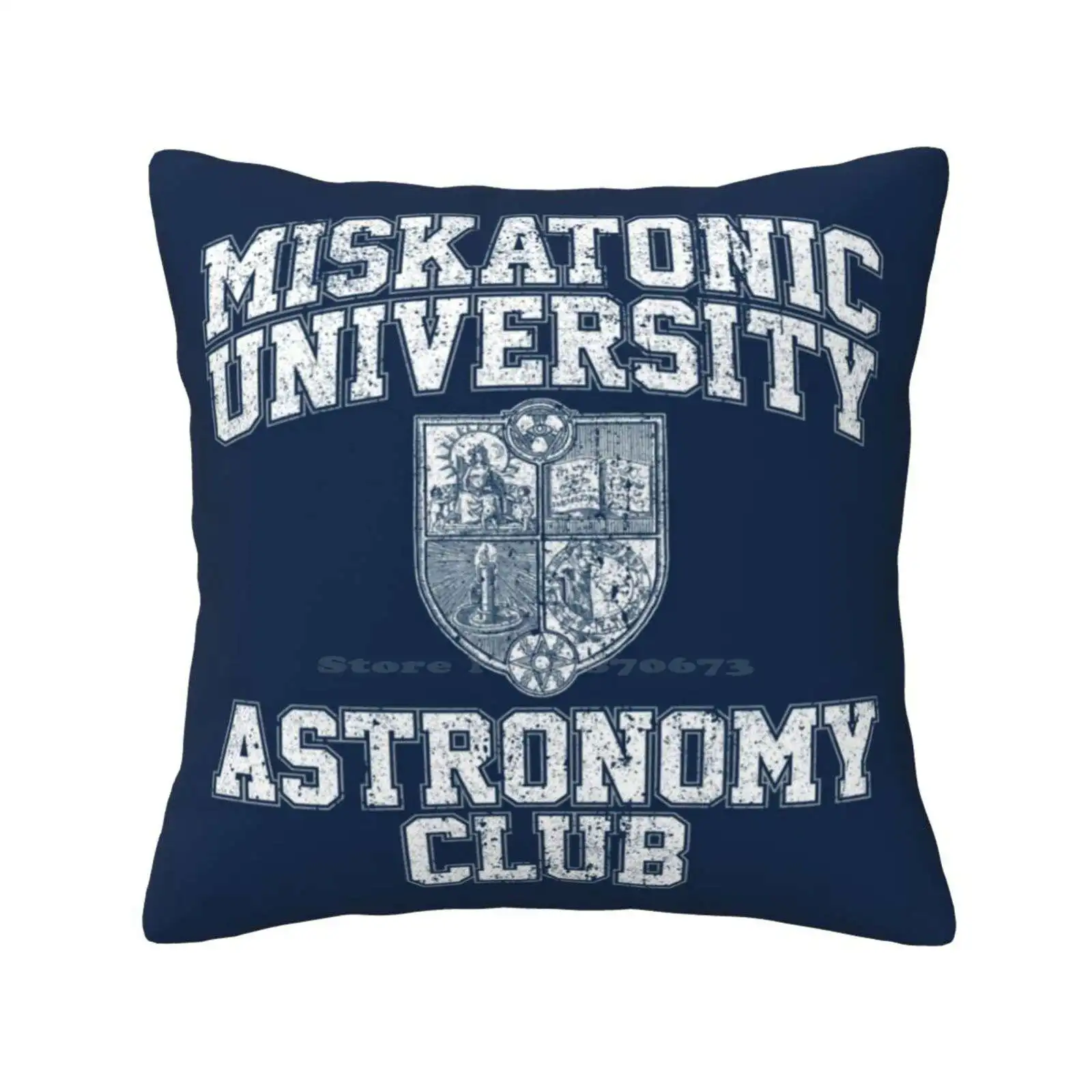 Miskatonic University Astronomy Club Pillow Cover Hug Pillowcase Re Animator Necronomicon Zombie Hans Miskatonic University