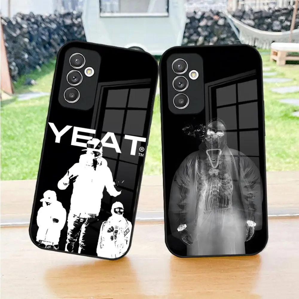 Yeat مغني الراب AfterLyfe جراب هاتف ل S23 سامسونج S24 S25 الترا S22 S20 Fe S21 زائد A54 A34 A24 A53 A16 A14 غطاء زجاجي