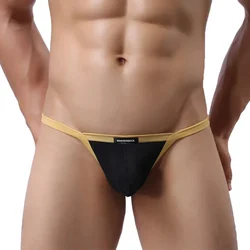 Alluring and Stylish Men's Underwear Briefs, Low Rise T back Thongs for a Striking Appeal, Breathable Cotton Material