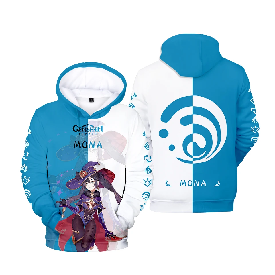 New Autumn 3D Genshin Impact Hoodies Men Women Sweatshirts Hip Hop Kids Game Tops Casual TARTAGLIA Boys Girls Pullovers