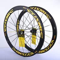 Road Bike Wheels Superlight 700 C40/50mm Aluminum Alloy Clincher Rim Thru Axle Center Lock Disc Brake Elite Bicycle Wheelset