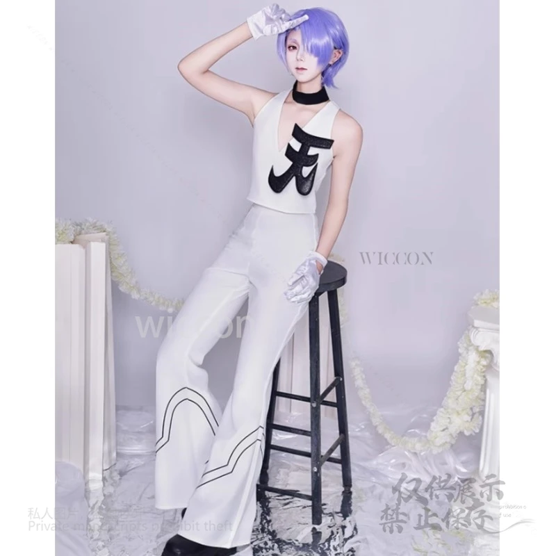 Polyurethane Polyester Roleplay Cosplay Costume Uniform Anime New PANTY & STOCKING GARTERBELT Wigs Halloween Customized Cosplay