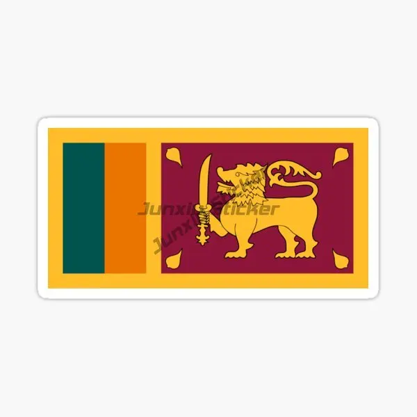 Sri Lanka Flag Parkside Cart Wagon Car Covers Decoration Home Appliances Accesories Motorcycle Mirrors Sunscreen Decal