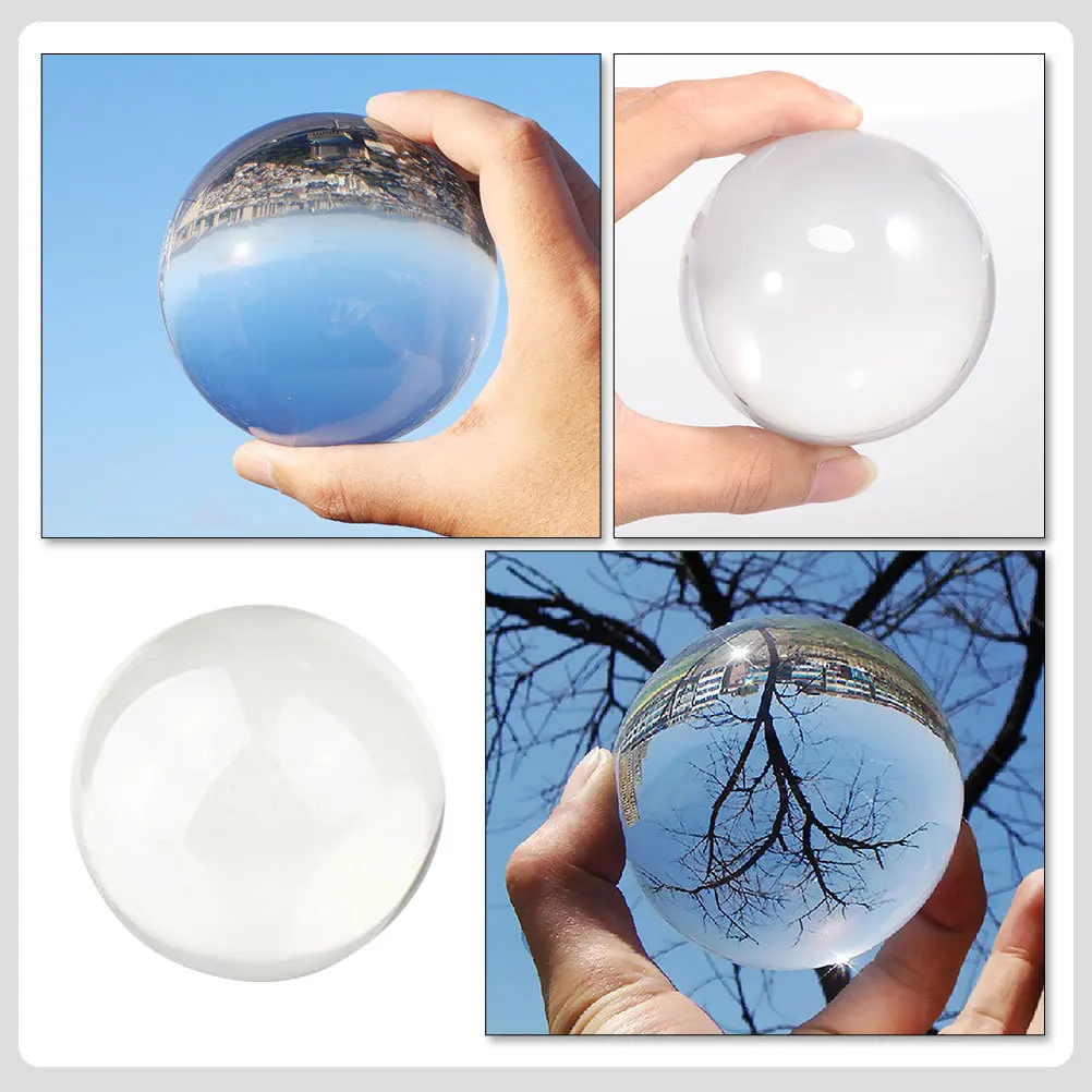 

Crystal Ball Props Clear Acrylic Juggling Balls For Adult Contact Acrobatic Performance Party Decor Ornament