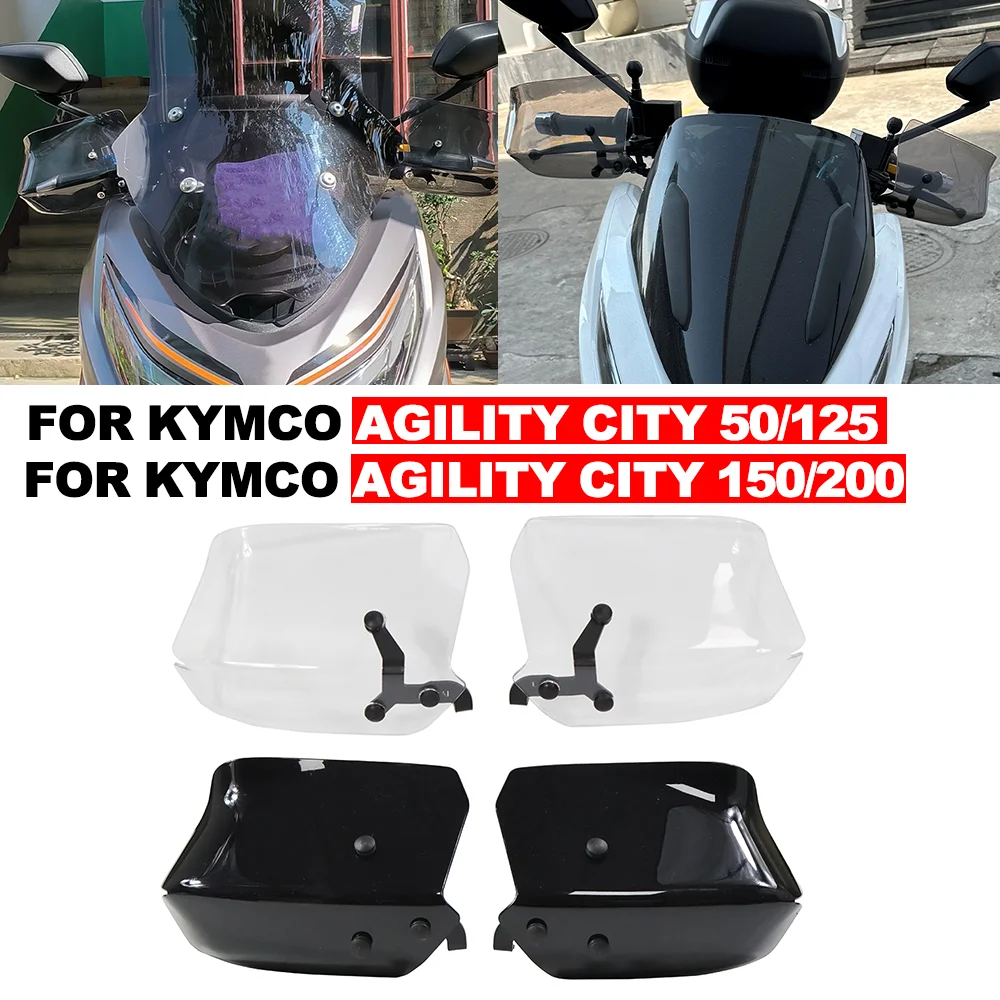 Motorcycle Handguards FOR KYMCO AGILITY CITY 50/125/150/200 Hand Guards Windproof Hand Shields Guard Protector Wind Deflectors