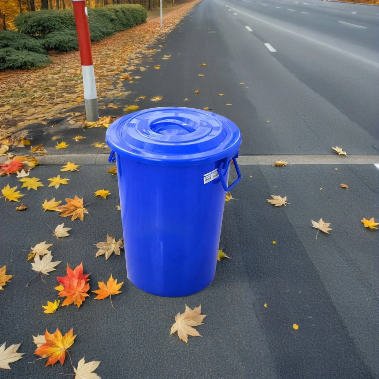 

Сменная пластиковая крышка для больших мусорных баков: прочная, устойчивая к погодным условиям, с гладкой поверхностью, простая установка, гигиеничная крышка.