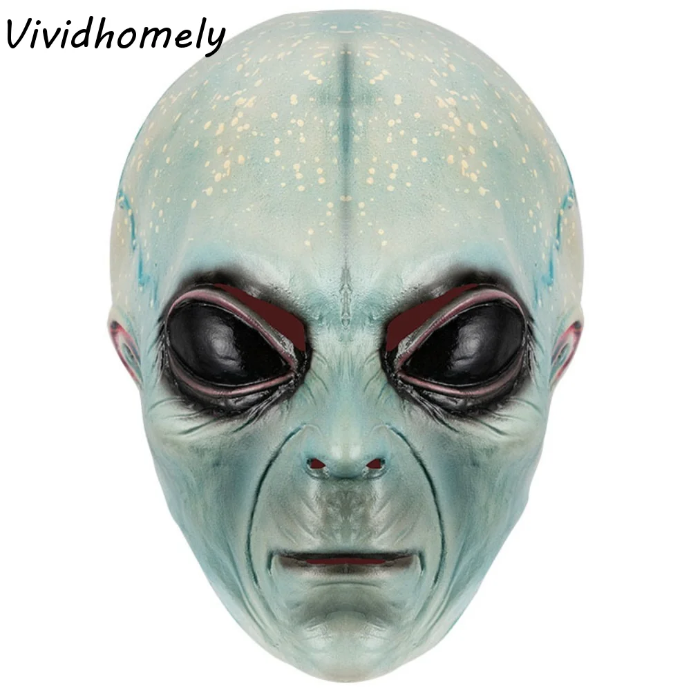 Latex Alien Mask Realistic - Latex Material Alien Mask Full Head