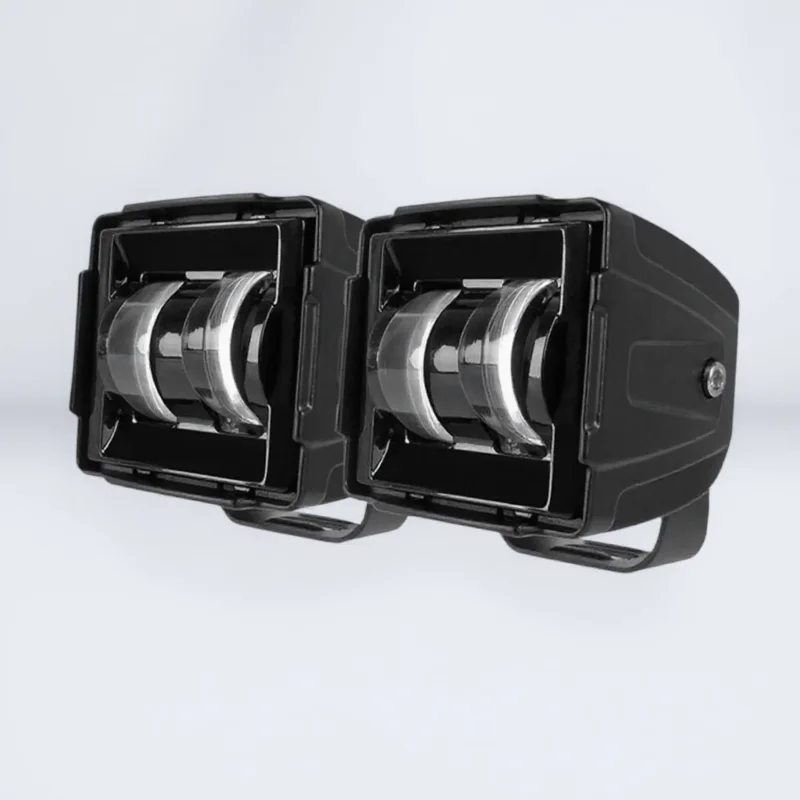 

20 Вт светодиодный прожектор на стойке, линза дракона, параллельный луч, передний бампер, внедорожный автомобиль, верхний рабочий свет