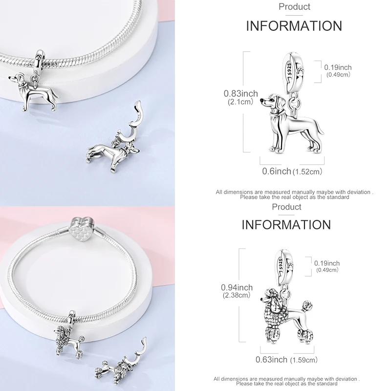 925 Sterling Silber Charm-Perlen Tagebuch Film Haus Sonne Mond Flugzeug Reise Kaffee DIY Armband Halskette Schmuck Geschenk für Frauen – Detail 17
