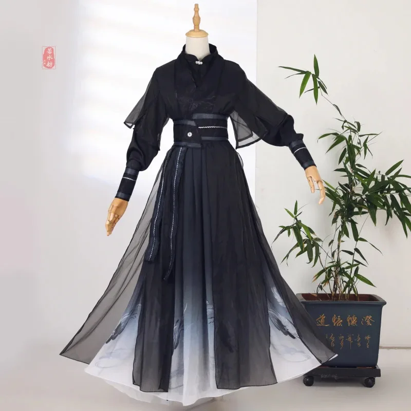 

Chinese TV Series Er Ha ShaPoLang SPL Guyun Changgeng Winnerisking Cosplay Costume Changgu Moran Cos Dress Han Fu Halloween