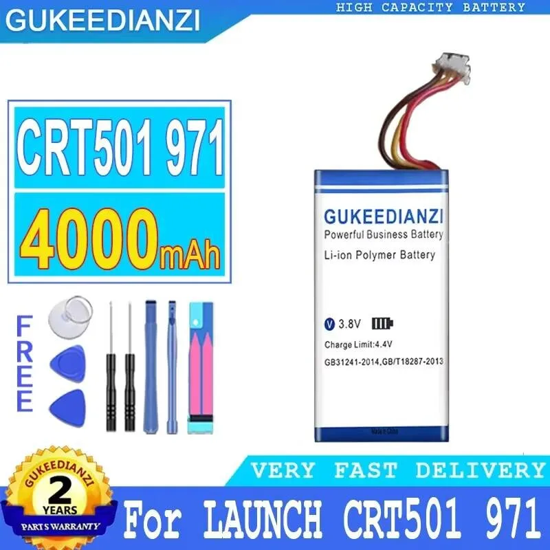 

For Launch CRT501 971 Premium Replacement Automotive Diagnostic Equipment Battery High Capacity 4000Mah