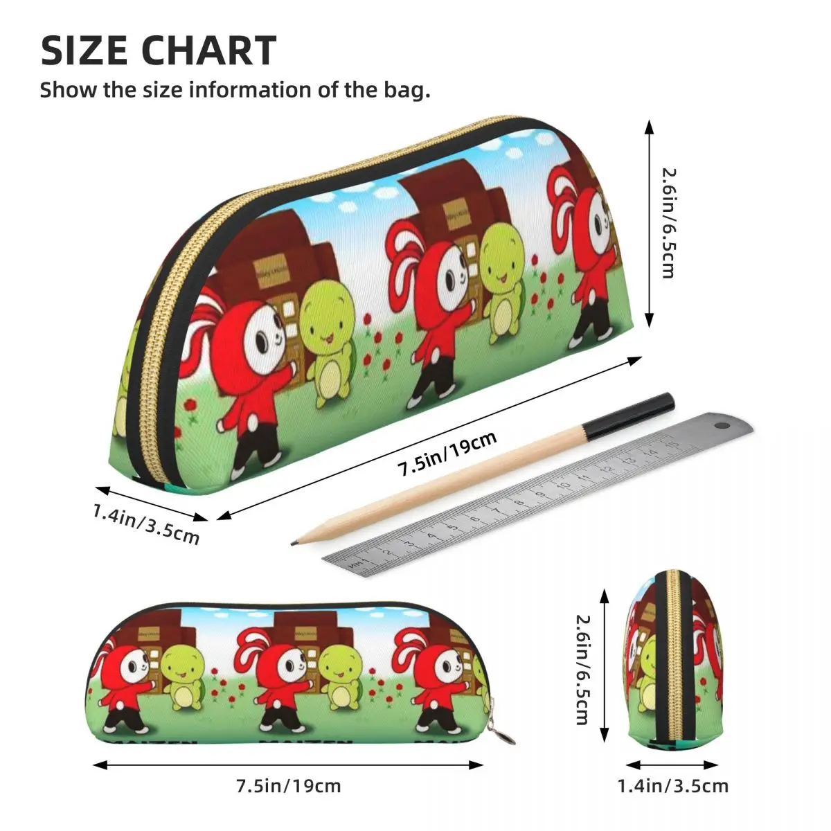 Jj ميكي مايزن مقلمة قلم رصاص الحقيبة تخزين لوازم مكتبية تخزين كبير صندوق القلم حقيبة أقلام رصاص لهدايا الطلاب