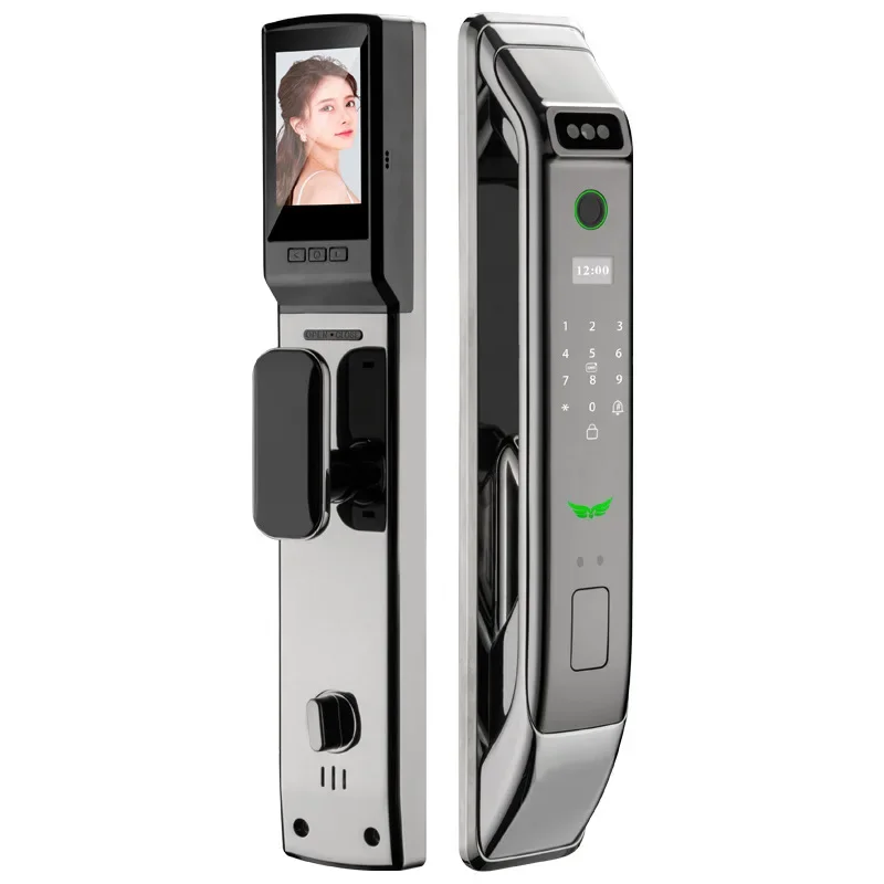 004 New design 3D Face Recognition Digital Fingerprint Lock Cerradura Electronic Biometric Fully Automatic Smart Door Lock