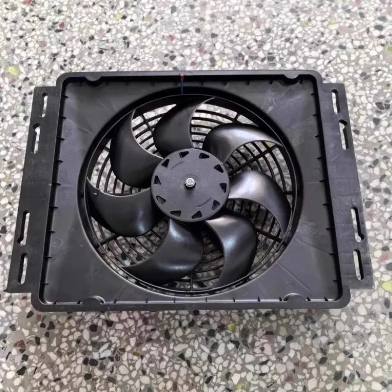 High Power Auto Cooling Electric Fan 14/18 Inch Radiator Condenser Fan For Car Parking Air Condition Heat Dissipation