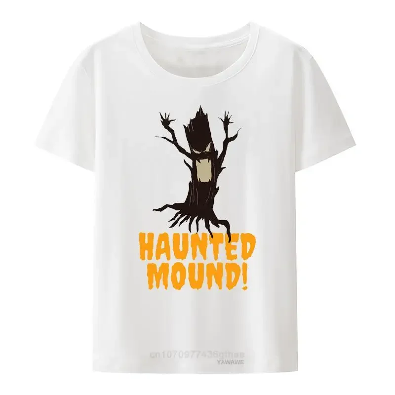 男性と女性のためのヴィンテージホラーハロウィーンTシャツ、私はお化けのマウンド、ドラマ、半袖、グラフィックトップス、カジュアルストリートウェアが大好きです