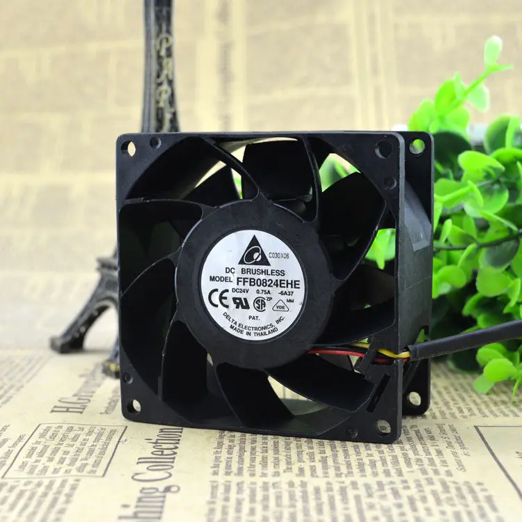 

FFB0824EHE 8038 24V 0.75A brand new inverter fan, large air volume fan