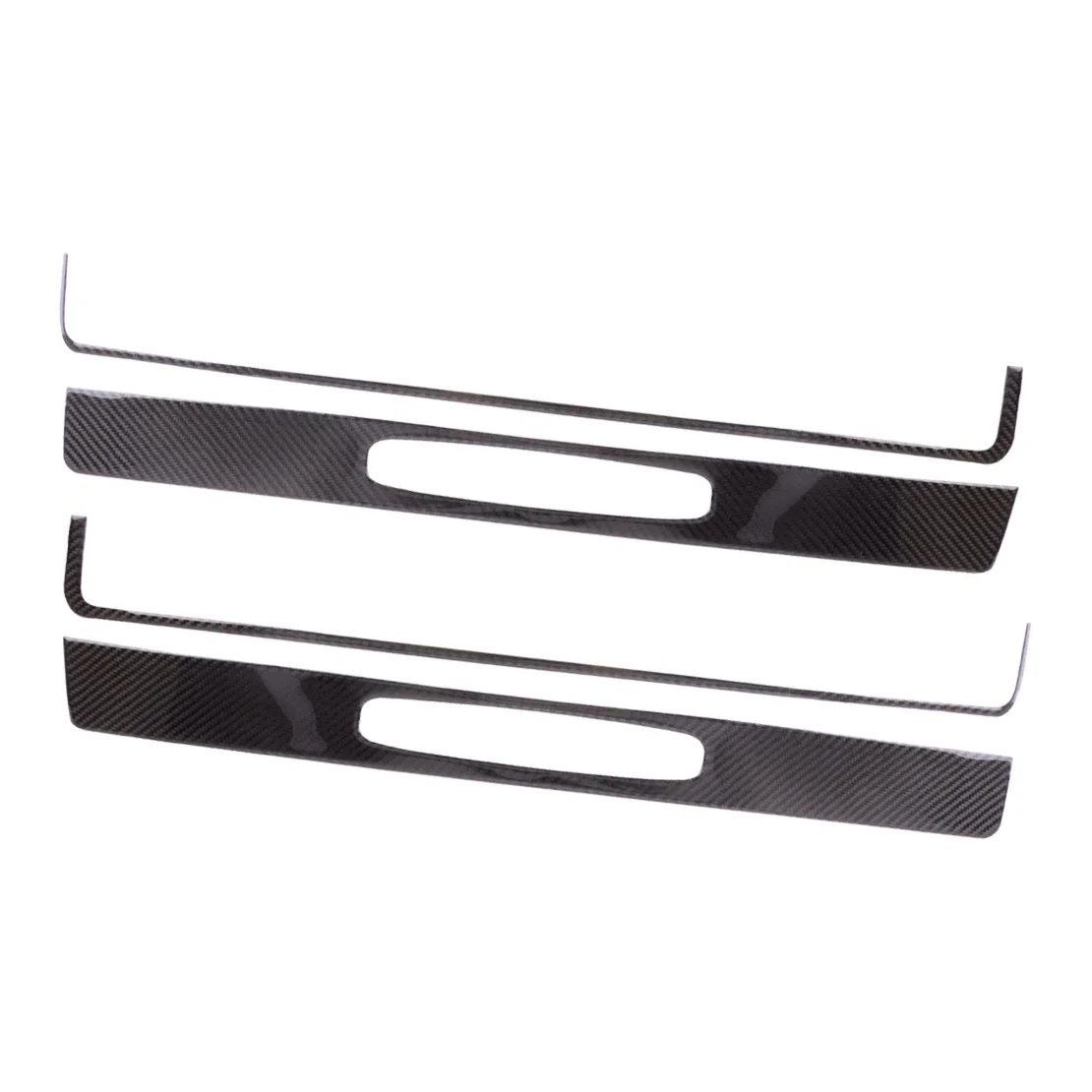 

1 Set door Sill Pedal Trim Cover Protector Fit for Porsche 718 Cayman Boxster 982 2016 2017 2018 2019 2020 2021 2022 Black