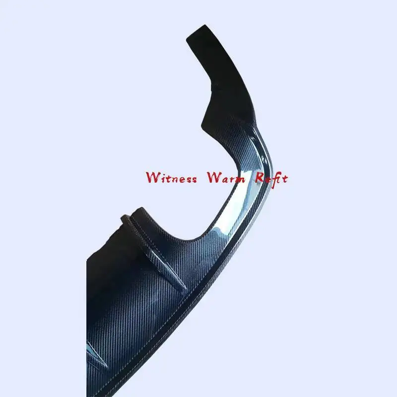 Car Body Kit Frp Carbon Fiber Rear Diffuser Lip Bumper Guard for Audi A3 Sline / S3 Sedan 4-door 2013 - 2016 view 4