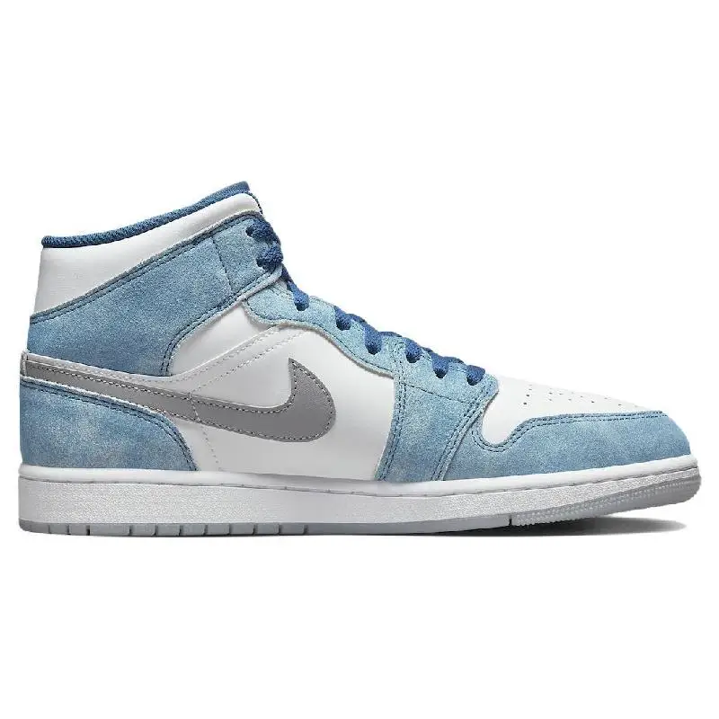 Nike Air Jordan 1 Mid SE 'French Blue' Sneakers shoes DN3706-401 With Original Box