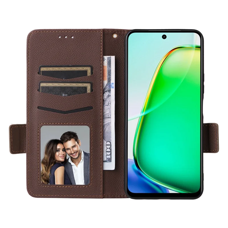 For Vivo Y28 4G Protective belt buckle magnetic card insertion Phone case for Vivo Y28 4G Phone case