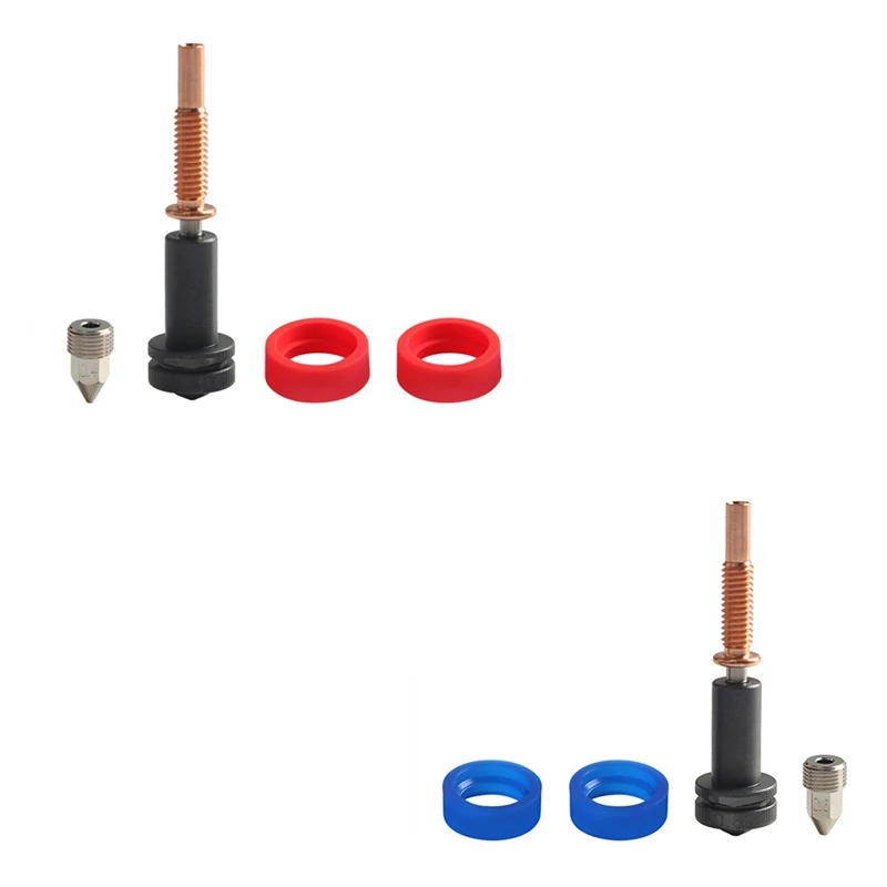 Модернизированные сопла с высоким потоком, закаленная сталь/медь/титан/материал TC4 для запчастей 3D-принтера REVO Hotends