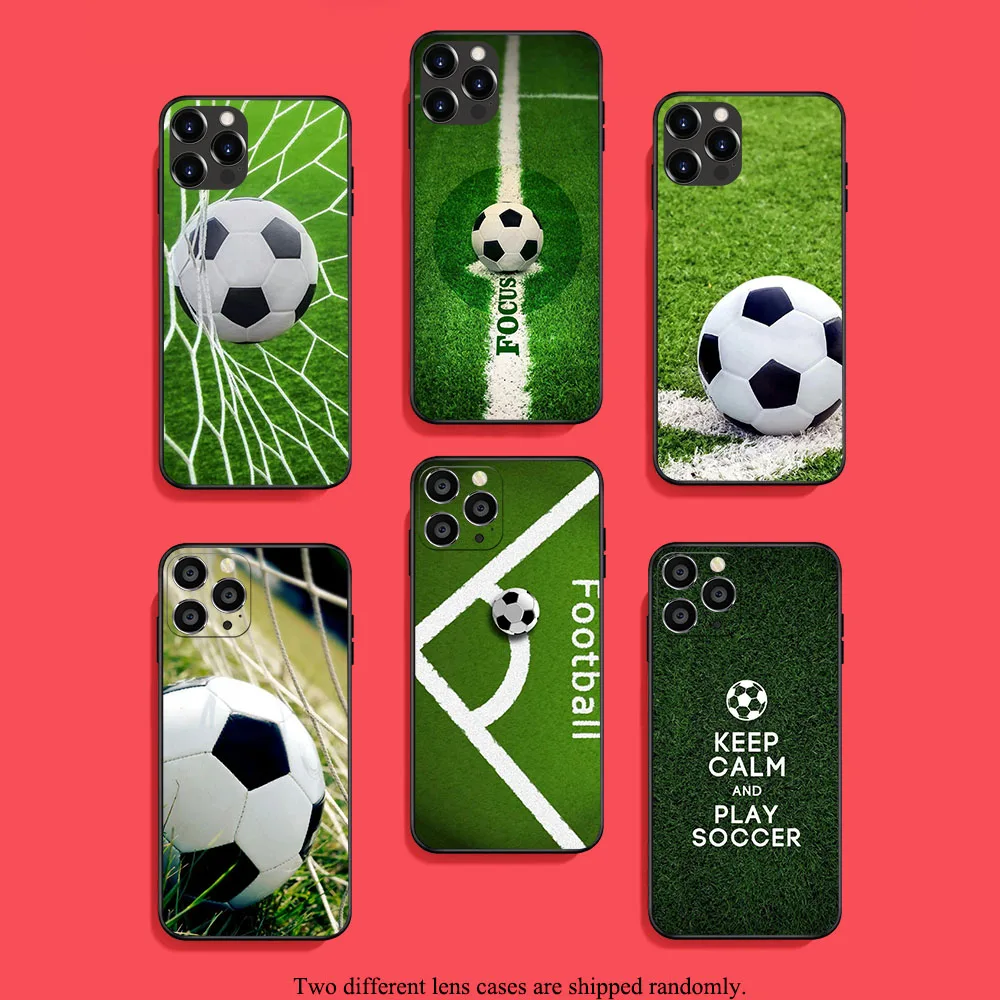 UK-63 Hot Football Soccer Soft Case For VIVO Y31 Y53 Y20i Y91 Y69 Y71 Y81 Y81S Y20s Y12S Y11S Y30 Y50 Y51 Y51A Y10