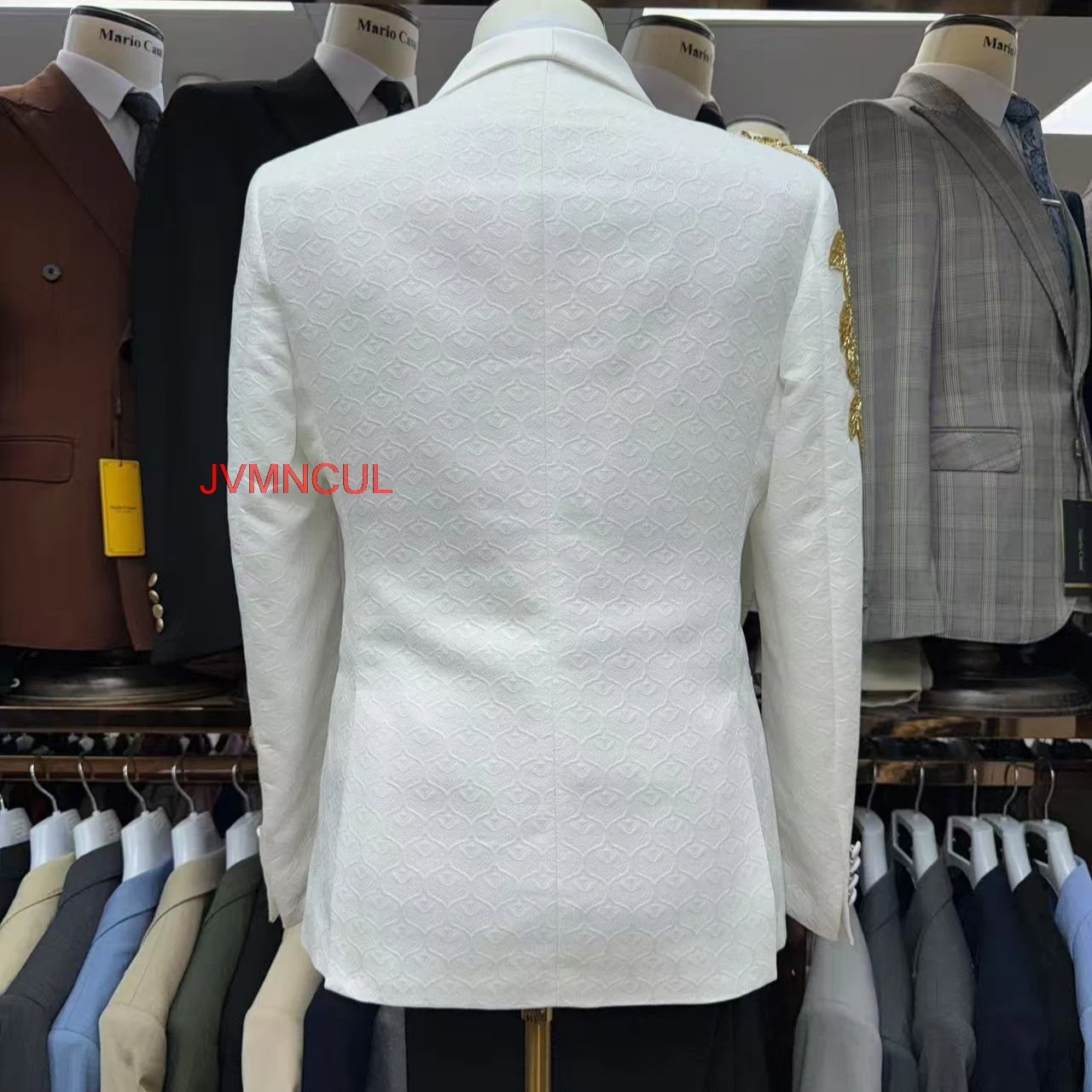 Setelan Jas Pria Mewah Bordir  - Men Formal Wear 2025 ulasan dan harga