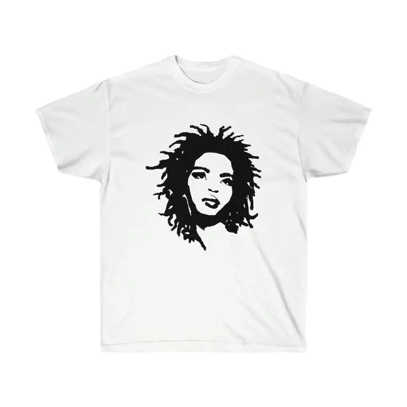 ستايل لورين هيل - تي شيرت برسومات عتيقة