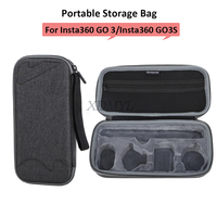 Sunnylife Storage Bag For Insta360 GO3S Wterproof Carrying Case Outdoor Anti-Scratch Handbag For Insta360 GO3 Camera Accessories