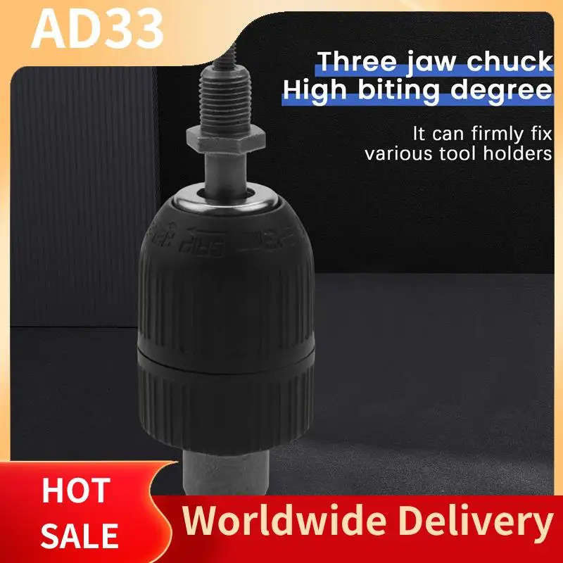 

Top Deals 4PCS Keyless Drill Chuck Conversion Tools, 13Mm Keyless Drill Chuck, Used For Impact Wrench Conversion Hardware Tools
