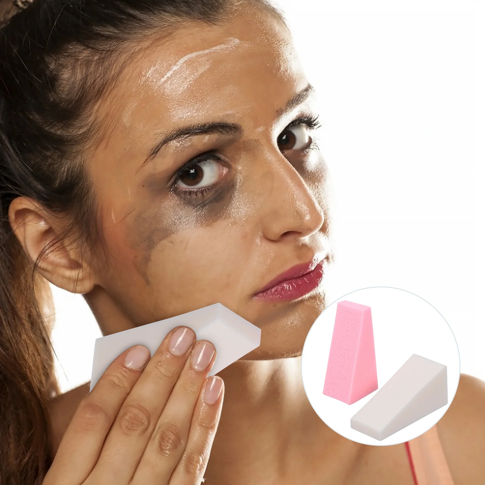 40 個のスポンジアプリケーター美容スポンジファンデーションコンシーラークリーム日焼け止めパウダーハイライトアイシャドウ用