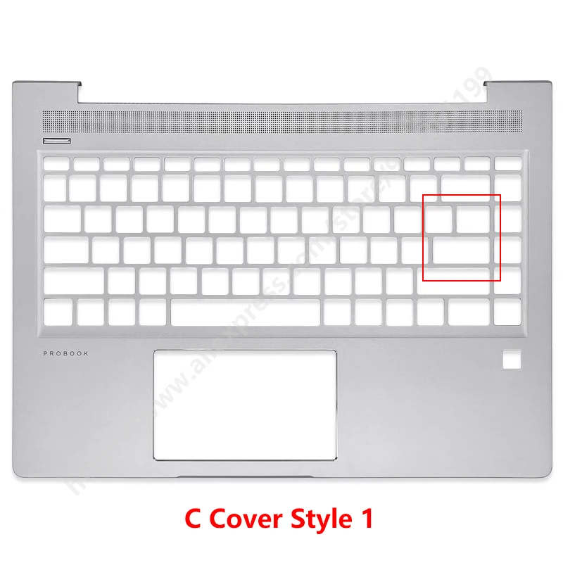 Nuevo para HP Probook 440 G6 445 445R G6 cubierta trasera LCD para portátil reposamanos frontal teclado cubierta inferior piezas de repuesto Shell