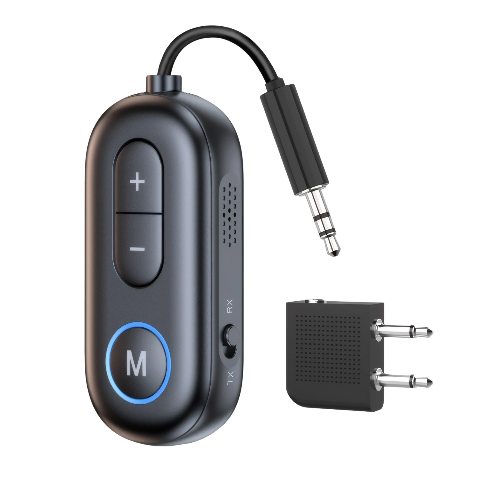 Wireless Car TV Headphone Audio Receiver Transmitter For AUX Strong Coverage Of 10M Stable