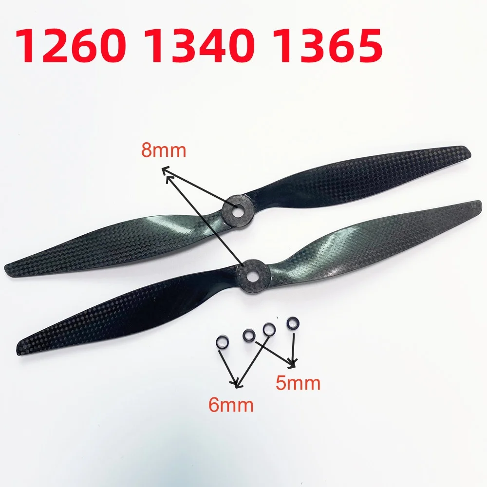 2PCS/Lot 1 Pairs 13inch 1340 13x4 Carbon Fiber Propeller APC Prop CW/CCW 1340 1340R RC Multi-Copter Drone Quadcopter