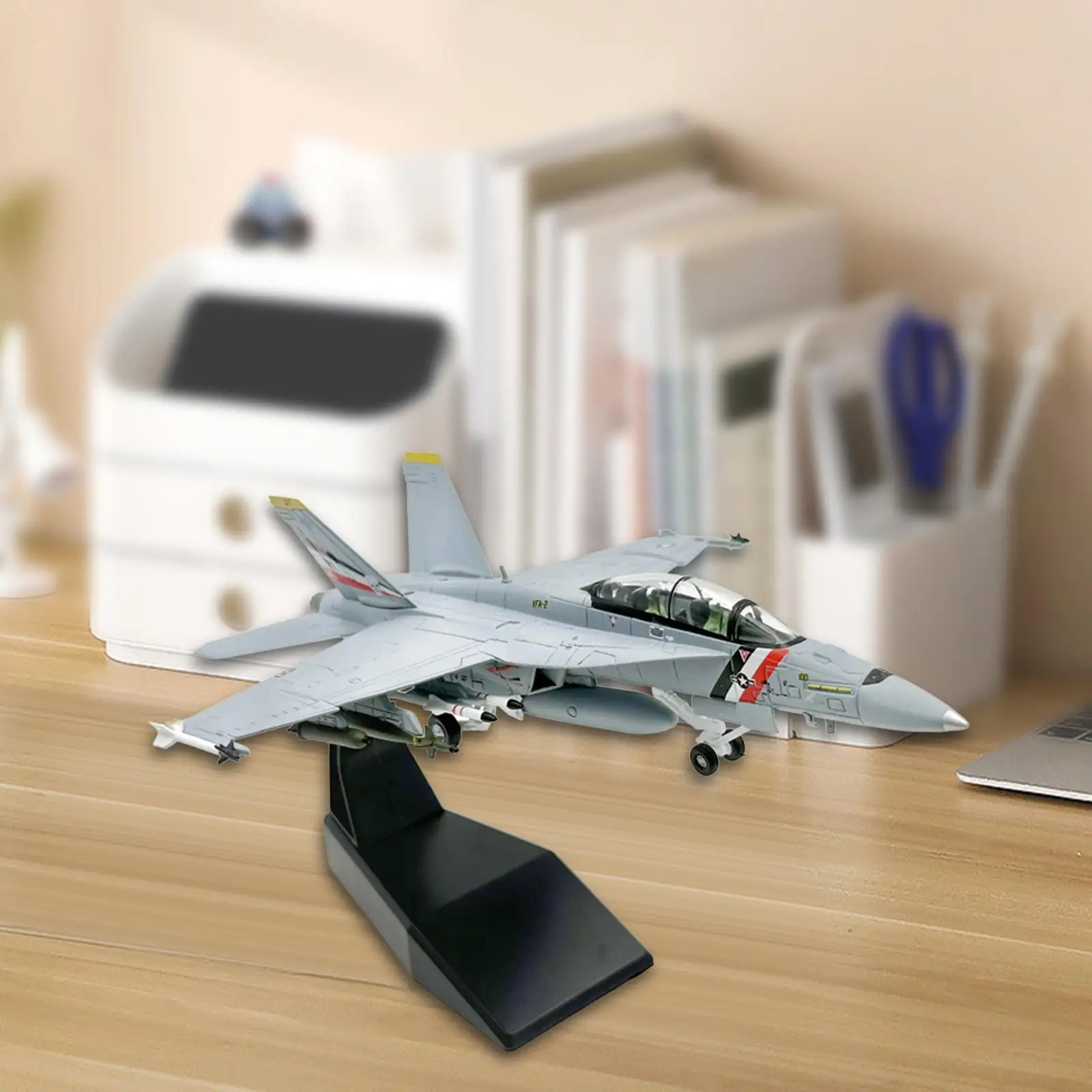 Diecast Alloy Model Simulation 1:100 Jet Aircraft Airplane for Shelf Bedroom TV