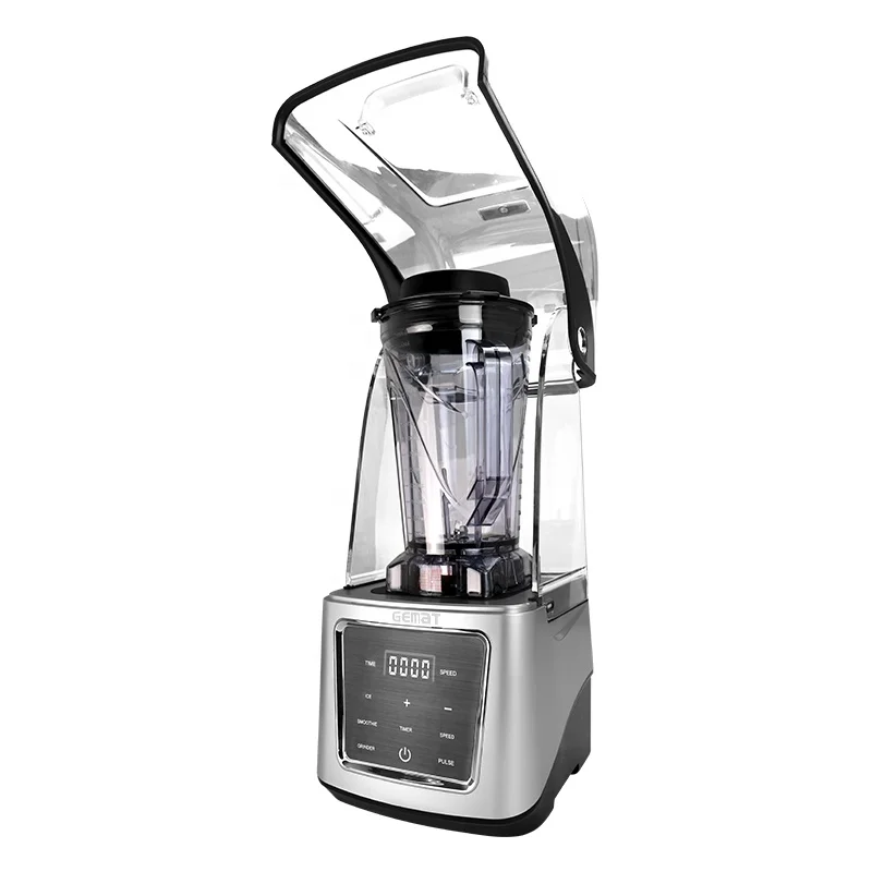 Soundproof Blender Heavy Duty Blender Super Silent Comercial Multifunctional Quiet Blender with Sound Reducing