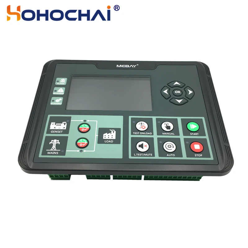Imagem -02 - Mebay Dc70d Dc72d Dc70dr Dc72dr Mk2 Gerador Controlador Display Lcd Auto-partida Placa de Controle Diesel Genconjunto Peças de Reposição