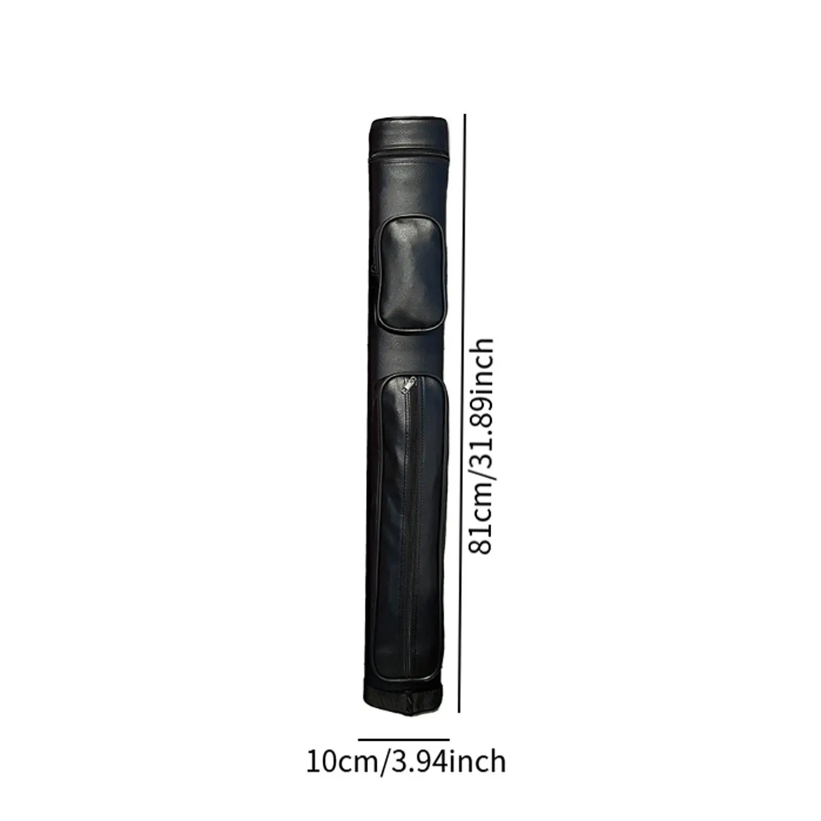 

Pool Cue Sticks Bag 1/2 Cue Case Lightweight Organizer Container Protector