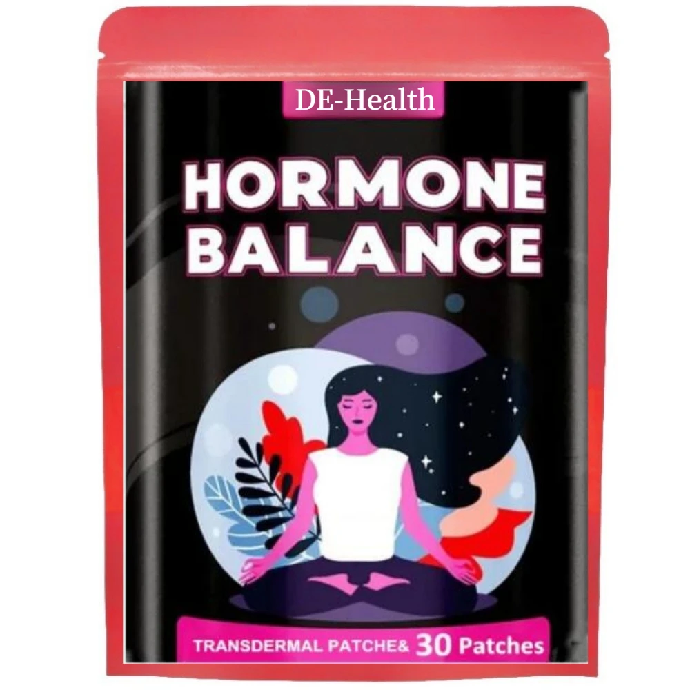 Hormone Balance Transdermal Patches for Relief for Fatigue,Mood Swings, Support for PMS,Menopause, PMDD 30 Patches