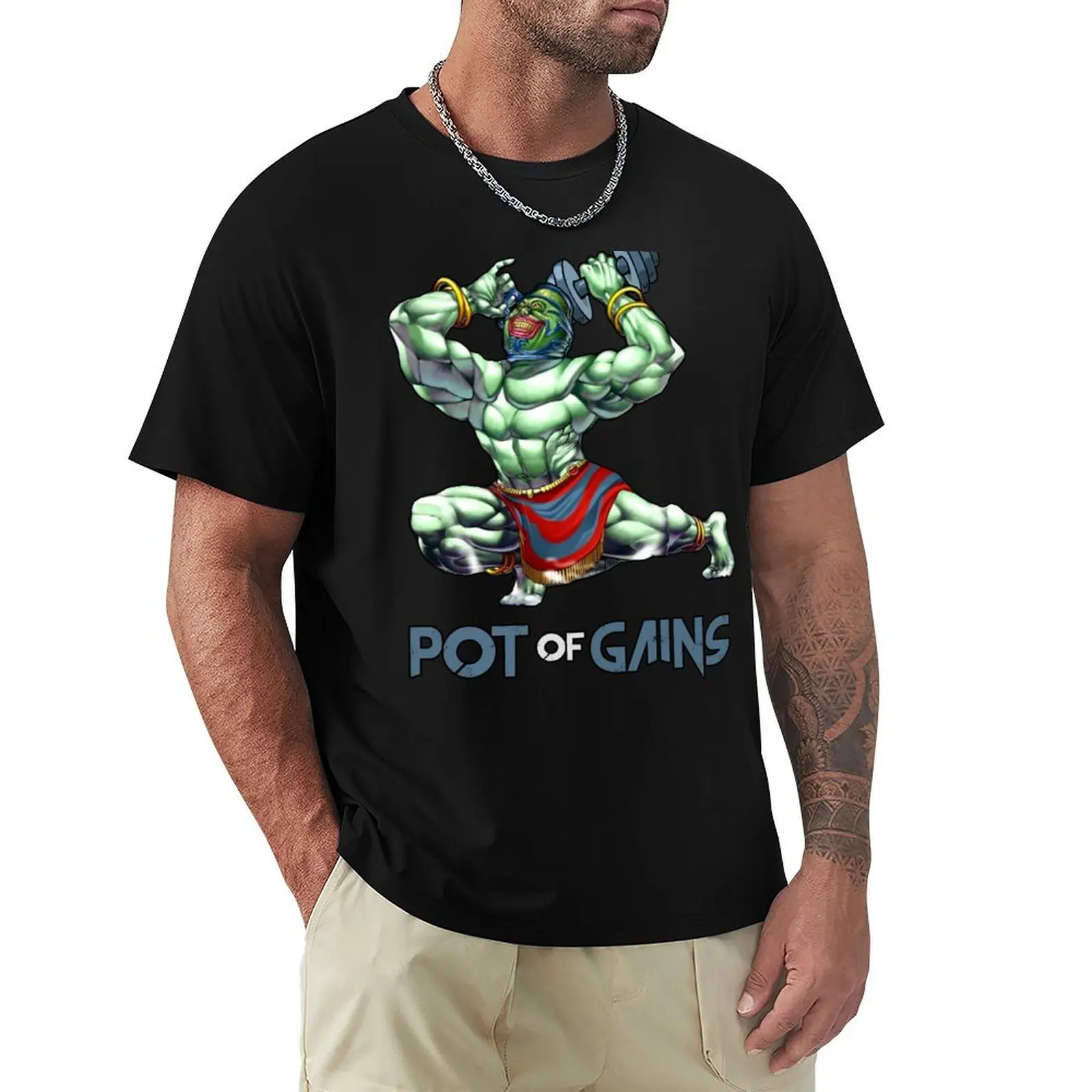 Pot of Gains T-Shirt t shirts for man pack cotton T-Shirt