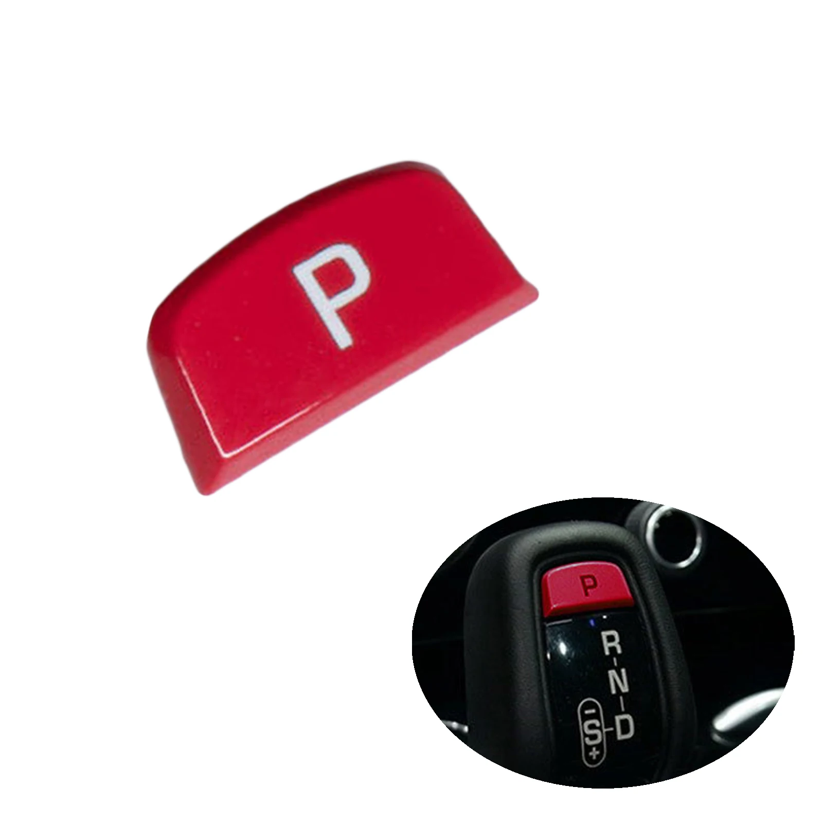 

Direct Replacement Red Gear Shift Lever P Button Cover Designed to Fit For Jaguar F Type and Various Land Rovers