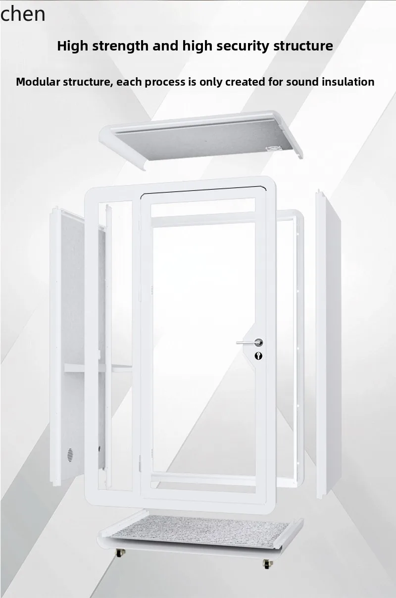

LXC Soundproof Room Home Piano Silent Room Live Streaming Room Indoor Movable Phone Booth Test Chamber