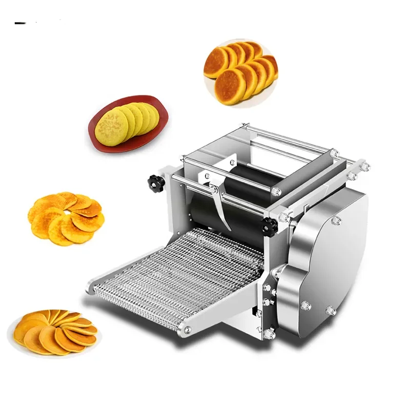 Automatic Industrial Tortilla Machine for Mexican Taco Roti Making Food Product Pressing Equipment