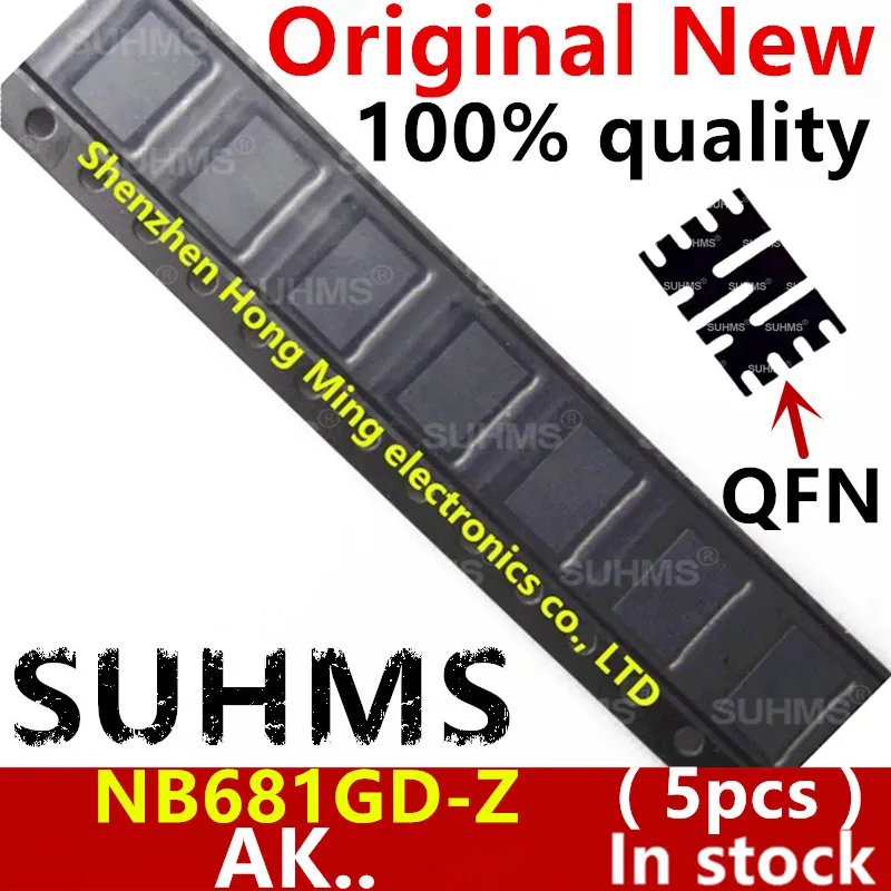 (5 Stuk) 100% Nieuwe Nb681 Nb 681G Nb681gd NB681GD-Z Akvf Akvg Akv .. QFN-13